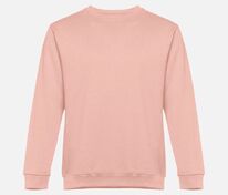 Свитшот унисекс Delta, розовый (лососевый) арт.16275.57