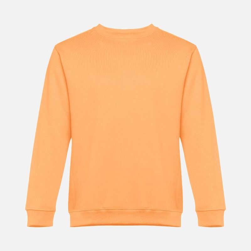 Свитшот унисекс Delta, светло-оранжевый арт.16275.21