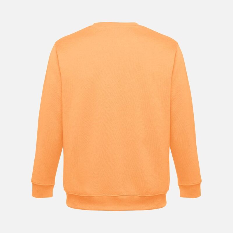 Свитшот унисекс Delta, светло-оранжевый арт.16275.21