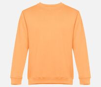 Свитшот унисекс Delta, светло-оранжевый арт.16275.21