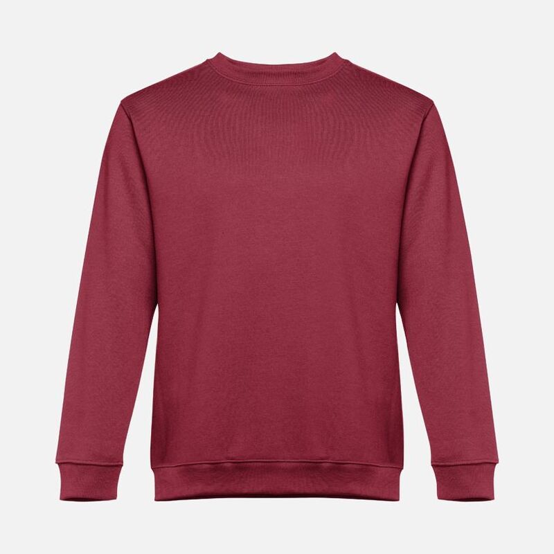 Свитшот унисекс Delta, бордовый арт.16275.55