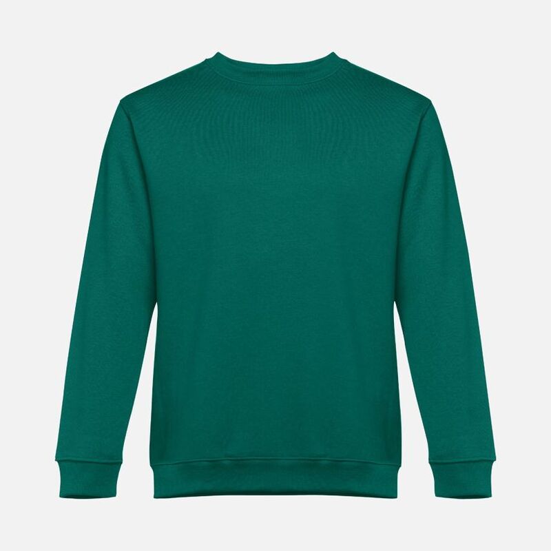 Свитшот унисекс Delta, темно-зеленый арт.16275.90