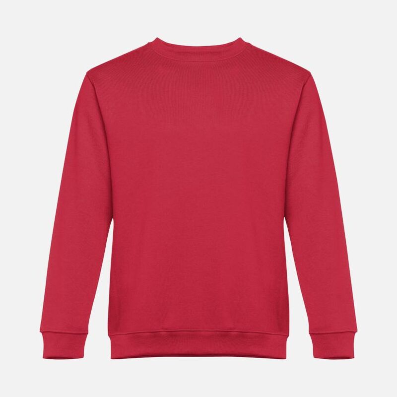 Свитшот унисекс Delta, красный арт.16275.50