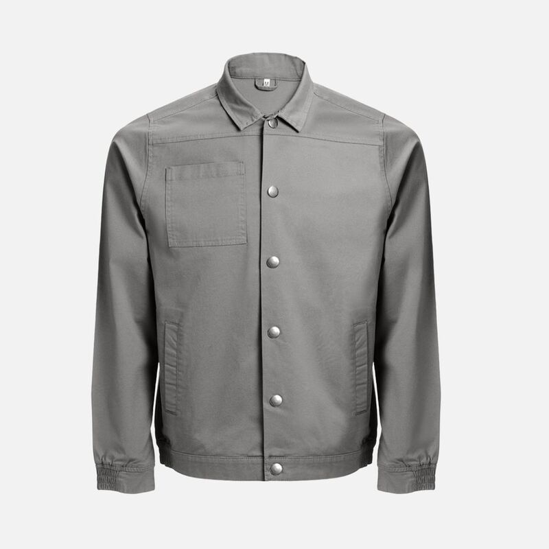 Куртка унисекс Bratislava, серая арт.22099.10