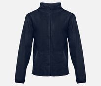 Куртка флисовая мужская Helsinki, темно-синяя арт.22098.40