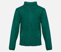 Куртка флисовая мужская Helsinki, темно-зеленая арт.22098.90