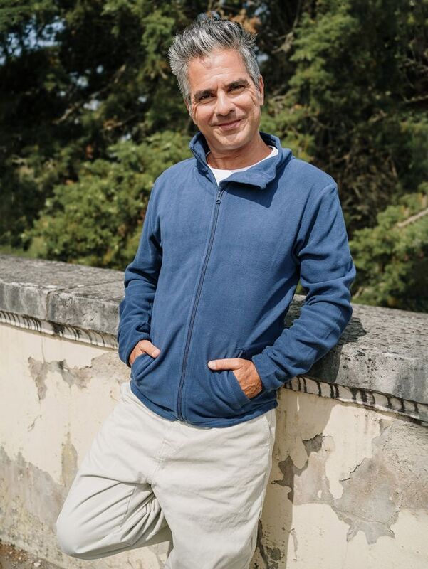 Куртка флисовая мужская Helsinki, черная арт.22098.30