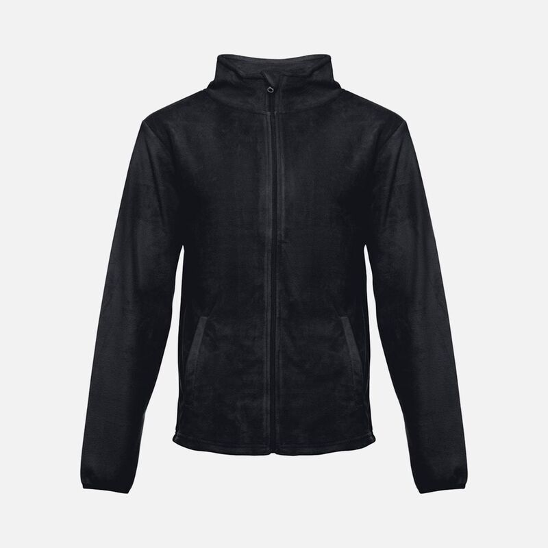 Куртка флисовая мужская Helsinki, черная арт.22098.30