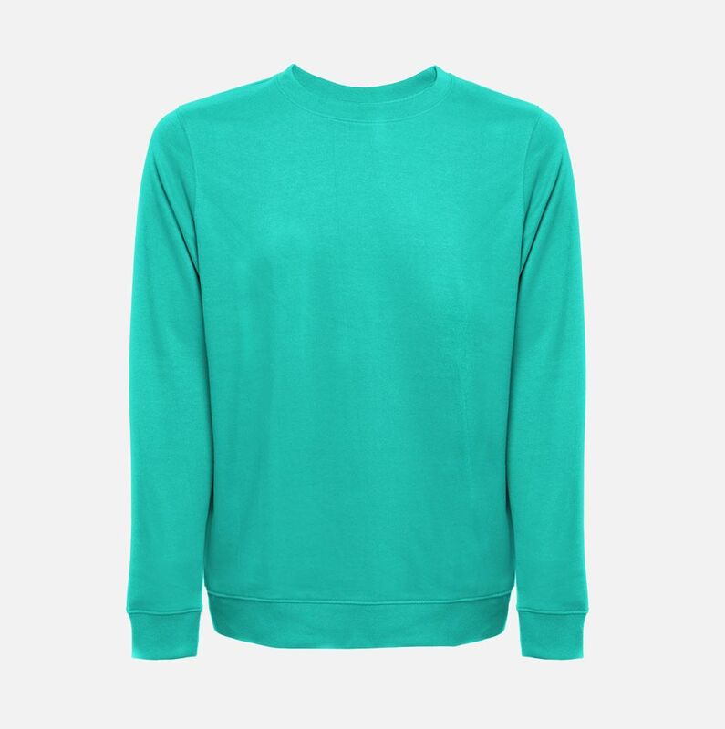 Свитшот унисекс Colombo, изумрудно-зеленый арт.22097.91