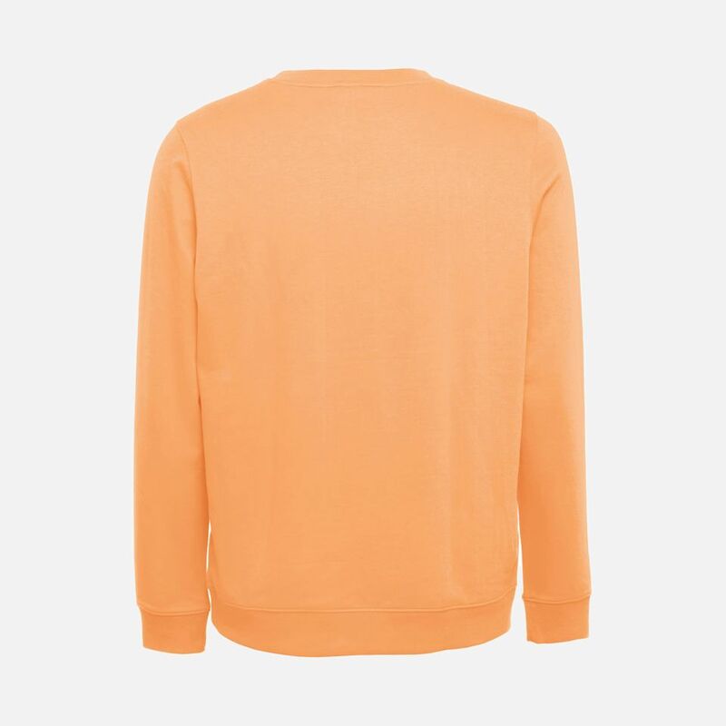 Свитшот унисекс Colombo, светло-оранжевый арт.22097.21