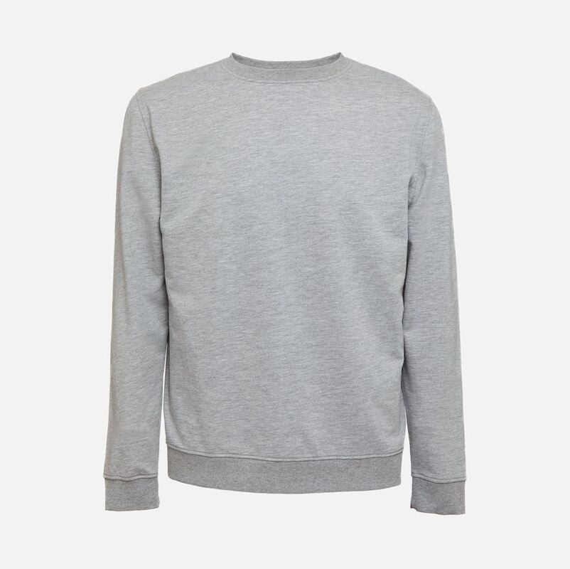 Свитшот унисекс Colombo, серый меланж арт.22097.11