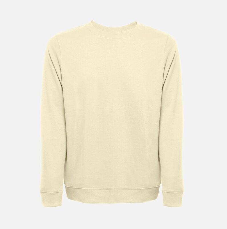 Свитшот унисекс Colombo, светло-желтый арт.22097.81