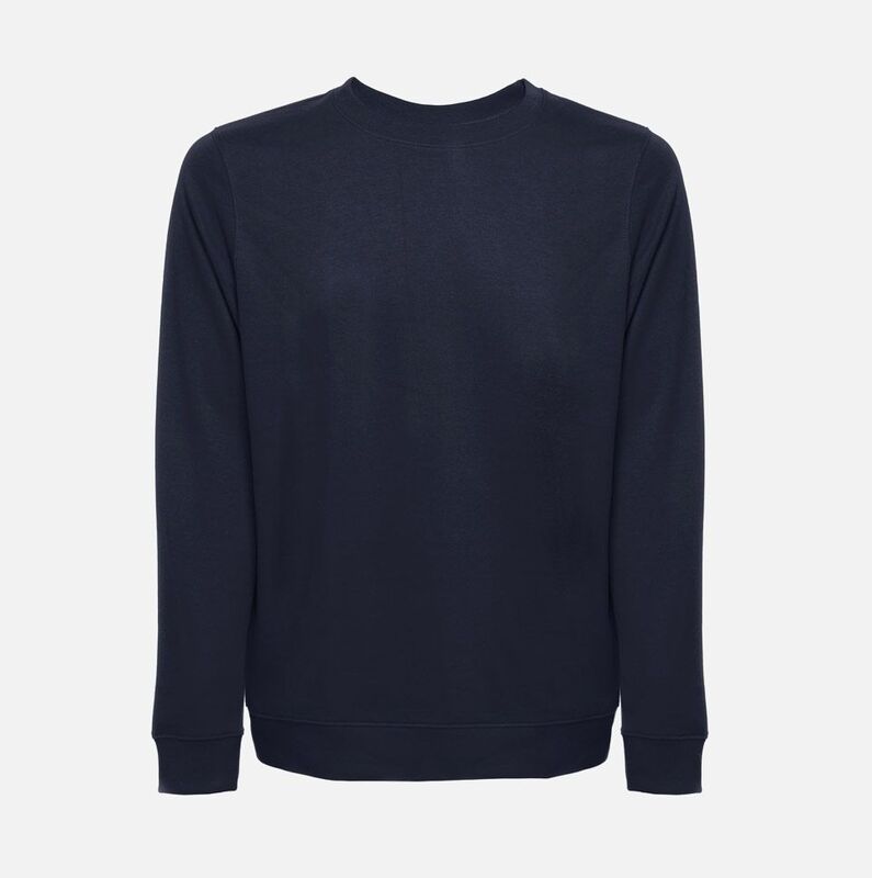 Свитшот унисекс Colombo, темно-синий арт.22097.40