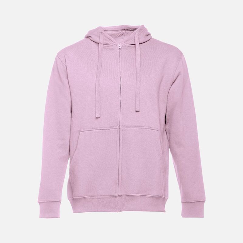 Толстовка мужская на молнии с капюшоном Amsterdam, сиреневая арт.22096.70