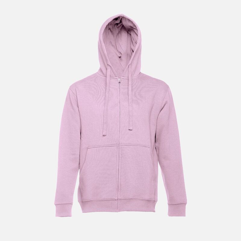 Толстовка мужская на молнии с капюшоном Amsterdam, сиреневая арт.22096.70