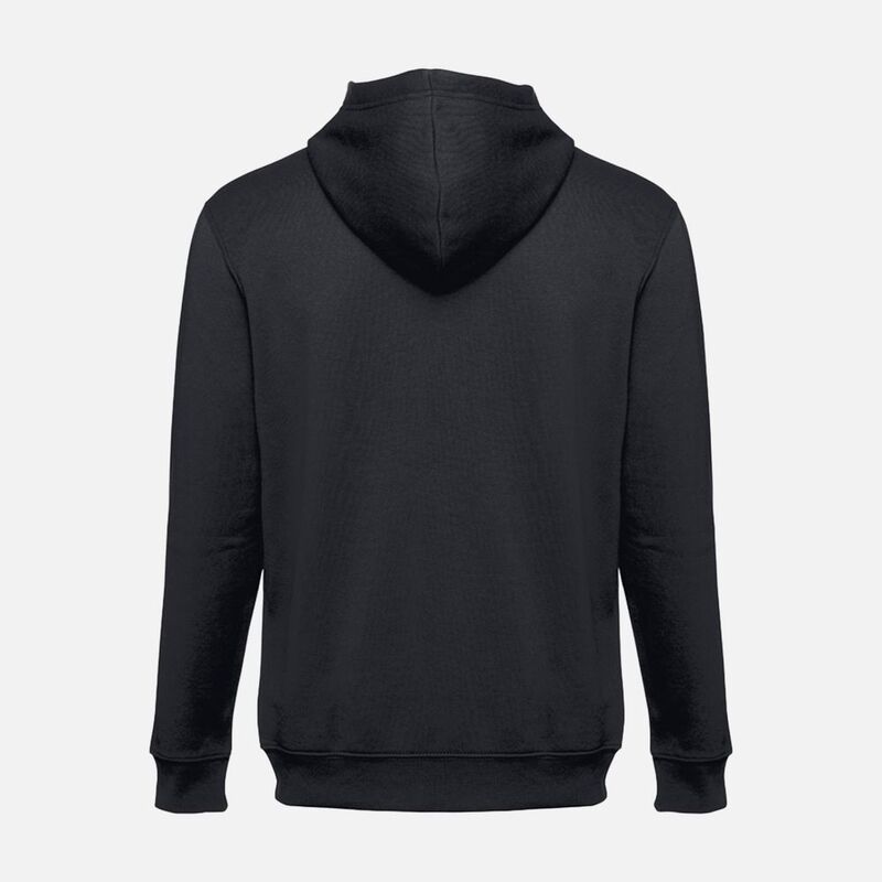 Толстовка мужская на молнии с капюшоном Amsterdam, черная арт.22096.30