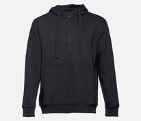 Толстовка мужская на молнии с капюшоном Amsterdam, черная арт.22096.30