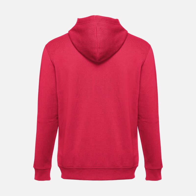 Толстовка мужская на молнии с капюшоном Amsterdam, красная арт.22096.50