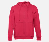 Толстовка мужская на молнии с капюшоном Amsterdam, красная арт.22096.50