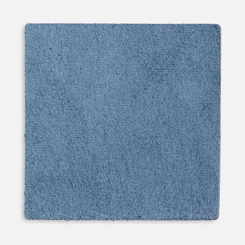 Лейбл кожаный Pasek, L, синий арт.16574.44