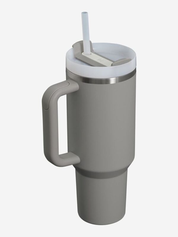 Термокружка Quencher H2.0 1180 с трубочкой, серая арт.20629.10