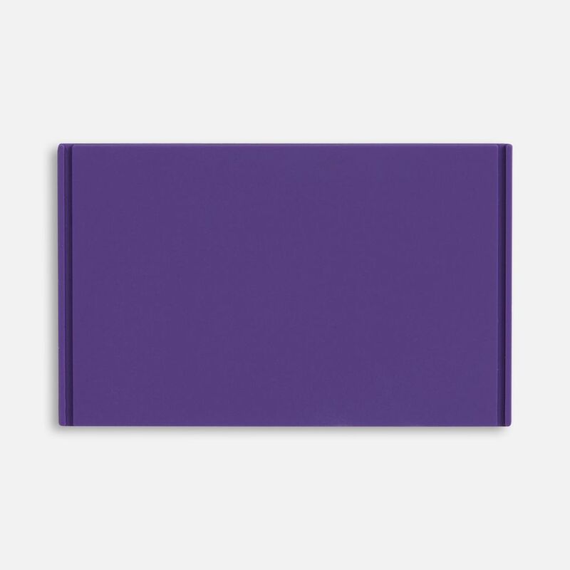 Лейбл из ПВХ Dzeta, XL, фиолетовый арт.15355.70
