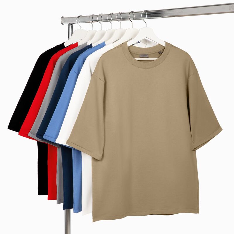 Футболка оверсайз унисекс Kosmos 2.0, красная (алая) арт.14610.51