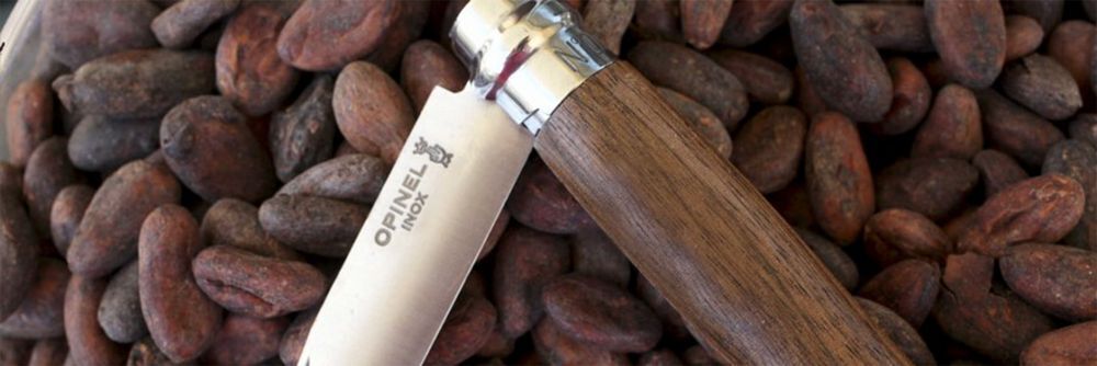 Нож Opinel No 8, орех арт.14291.02