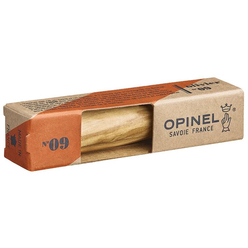 Нож Opinel No 9, оливковое дерево арт.14295.05