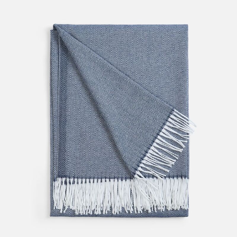 Плед &laquo;Гирвас&raquo;, синий арт.17851.40