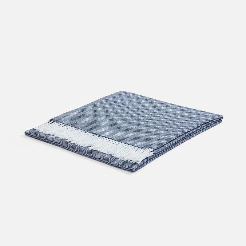 Плед &laquo;Гирвас&raquo;, синий арт.17851.40