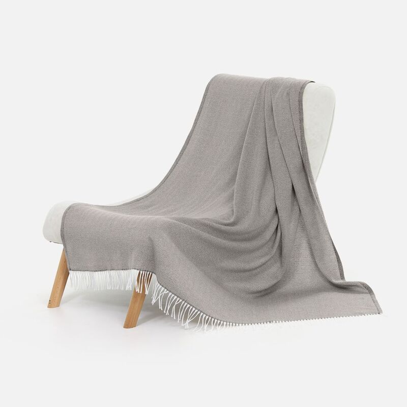 Плед &laquo;Гирвас&raquo;, темно-бежевый арт.17851.01