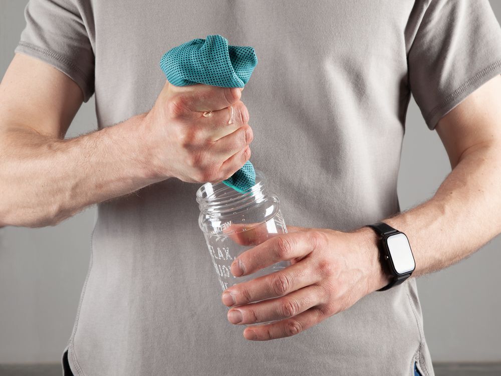 Охлаждающее полотенце Weddell ver.2, голубое арт.25965.42