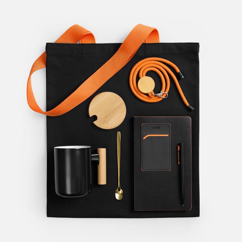 Набор Trait Office, черный с оранжевым арт.24778.32