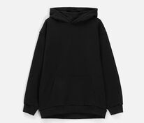 Худи унисекс оверсайз Songo, черное арт.24101.30