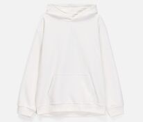 Худи унисекс оверсайз Songo, молочно-белое арт.24101.60