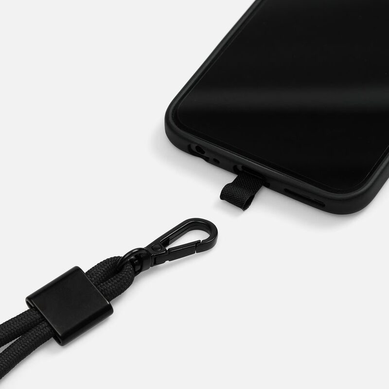 Шнурок для телефона TrendHand, черный арт.22212.30