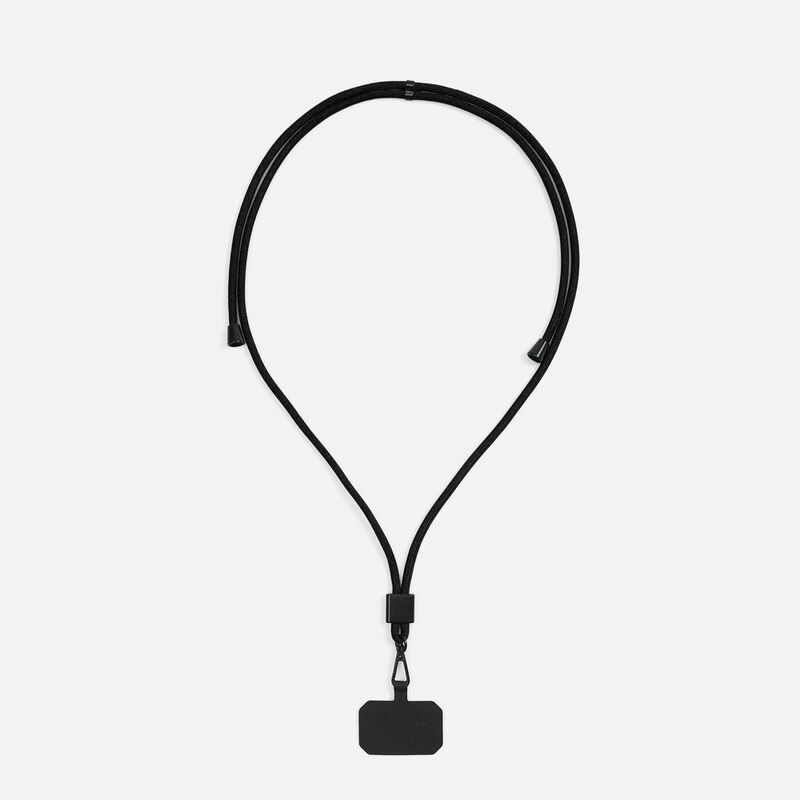 Шнурок для телефона TrendHand, черный арт.22212.30