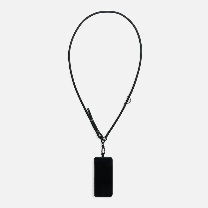 Шнурок для телефона OmniHold, черный арт.22213.30