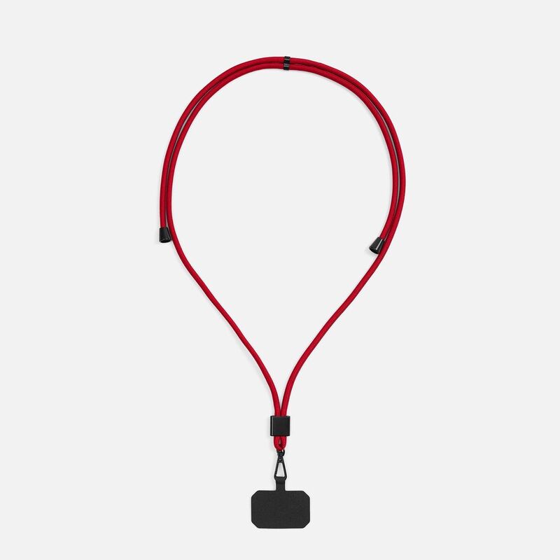 Шнурок для телефона TrendHand, красный арт.22212.50
