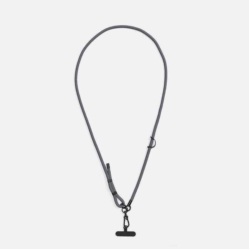 Шнурок для телефона OmniHold, серый арт.22213.10