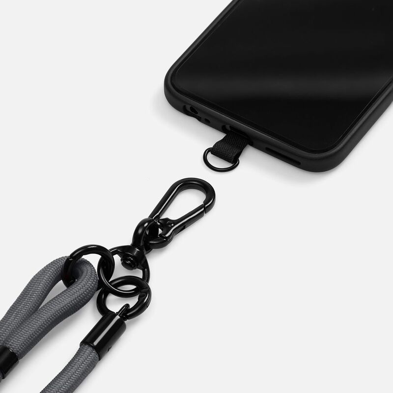 Шнурок для телефона OmniHold, серый арт.22213.10