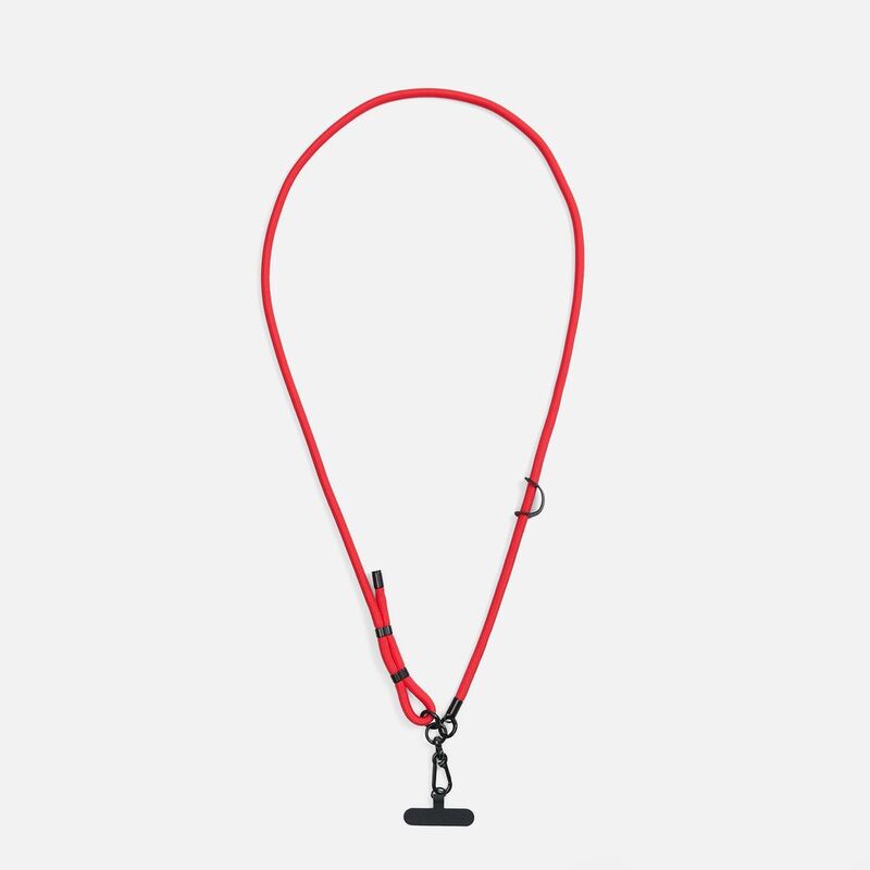 Шнурок для телефона OmniHold, красный арт.22213.50