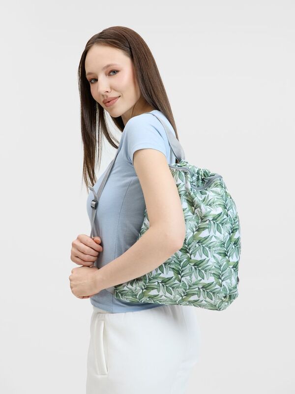 Рюкзак-мешок Bolsana с лямками из стропы с печатью на заказ арт.18763.00