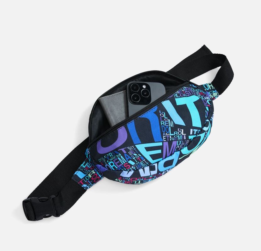 Сумка поясная Bolsana с задним карманом с печатью на заказ арт.18764.00