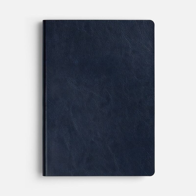 Ежедневник Doppio, недатированный, синий с голубым арт.26022.44