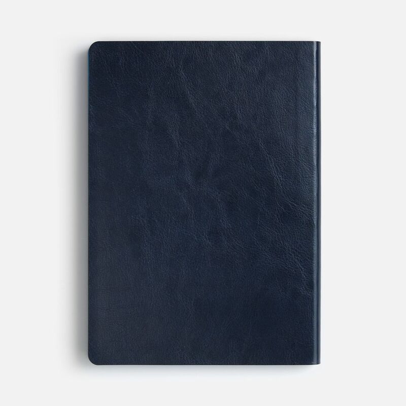 Ежедневник Doppio, недатированный, синий с голубым арт.26022.44