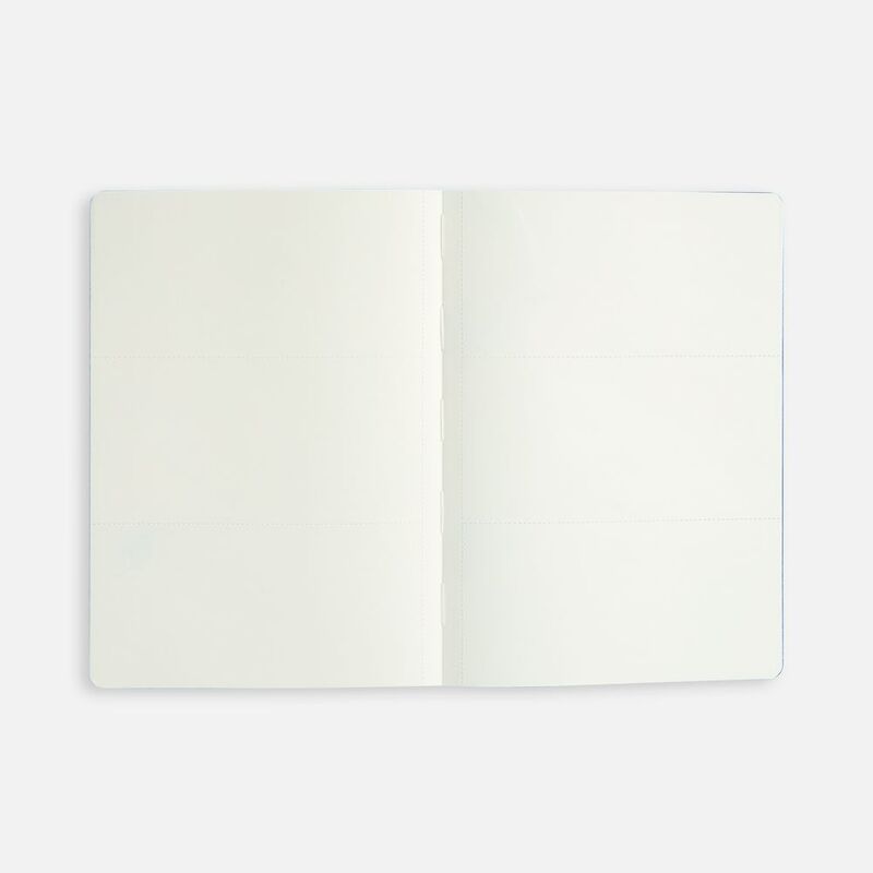 Ежедневник Doppio, недатированный, синий с голубым арт.26022.44