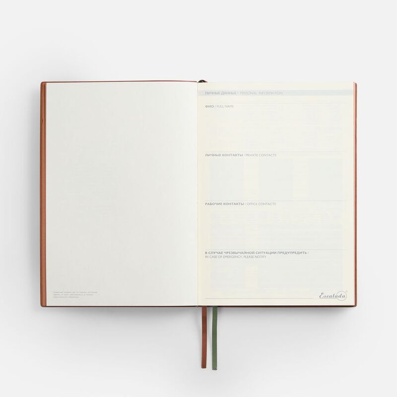 Ежедневник Avila, недатированный, зеленый арт.18298.90