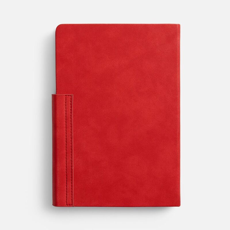 Ежедневник Leadmark, недатированный, красный арт.20133.50